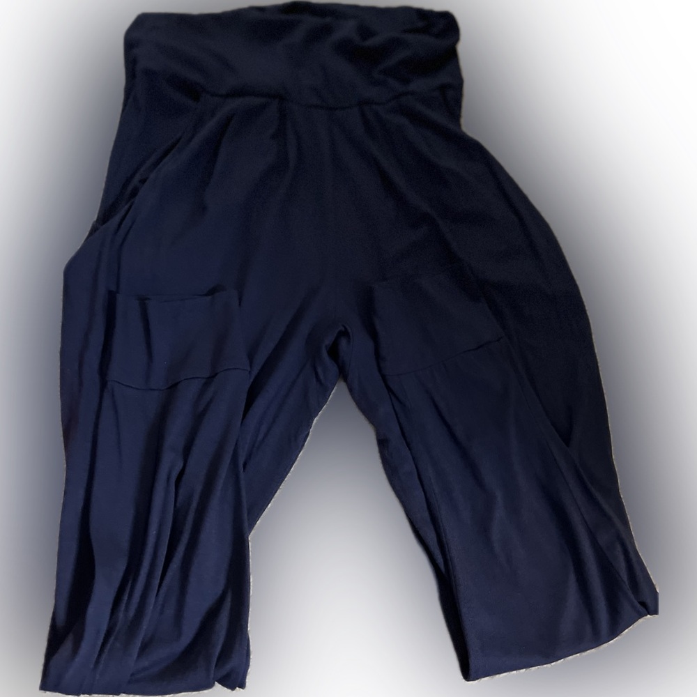 Zumba Fitness - Women's Navy Blue Harem Pants - EUC - Picture 2 of 3